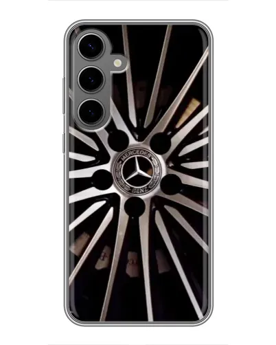 Чехол для Samsung Galaxy S24 Plus с картинкой «Диск Mercedes» Чехол для Samsung Galaxy S24 Plus с картинкой «Диск Mercedes»