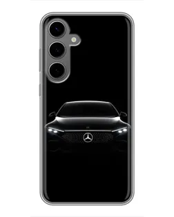 Чехол для Samsung Galaxy S24 Plus с картинкой «Mercedes Vision — концепт»