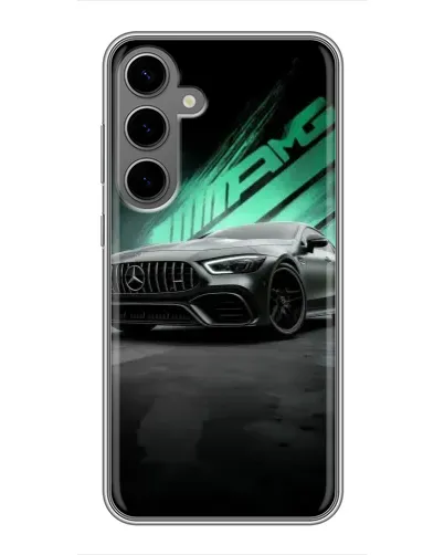 Чехол для Samsung Galaxy S24 Plus с картинкой «Темный Mercedes AMG» Чехол для Samsung Galaxy S24 Plus с картинкой «Темный Mercedes AMG»
