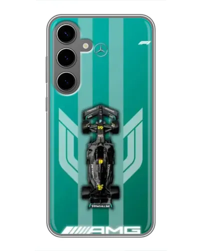 Чехол для Samsung Galaxy S24 Plus с картинкой «Mercedes AMG Petronas» Чехол для Samsung Galaxy S24 Plus с картинкой «Mercedes AMG Petronas»