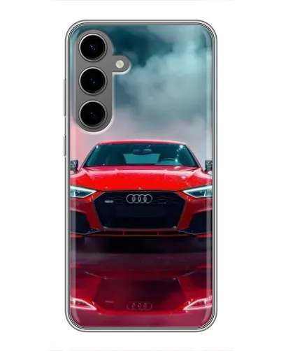 Чехол для Samsung Galaxy S24 Plus с картинкой «Audi RS — красный стиль» Чехол для Samsung Galaxy S24 Plus с картинкой «Audi RS — красный стиль»