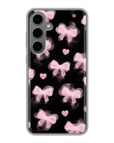 Чехол для Samsung Galaxy S24 Plus с картинкой «Геометрия банта»
