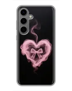 Чохол для Samsung Galaxy S24 Plus з картинкою «Димчасте серце» Чохол для Samsung Galaxy S24 Plus з картинкою «Димчасте серце»