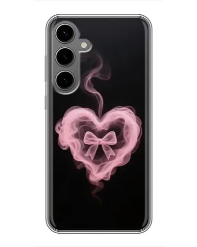 Чехол для Samsung Galaxy S24 Plus с картинкой «Дымчатое сердце»