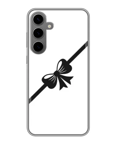 Чехол для Samsung Galaxy S24 Plus с картинкой «Диагональный бант»