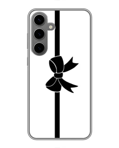 Чехол для Samsung Galaxy S24 Plus с картинкой «Вертикальный бант»