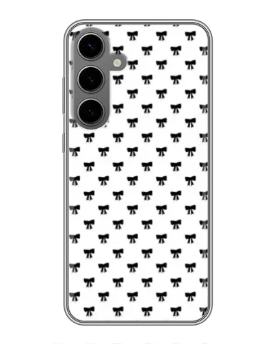 Чехол для Samsung Galaxy S24 Plus с картинкой «Мини-бантики»