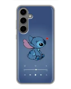 Чехол для Samsung Galaxy S24 Plus с картинкой «Музыкальный Stitch»