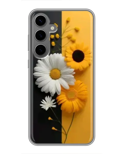 Чохол для Samsung Galaxy S24 Plus з картинкою «Соняшник та ромашка» Чохол для Samsung Galaxy S24 Plus з картинкою «Соняшник та ромашка»