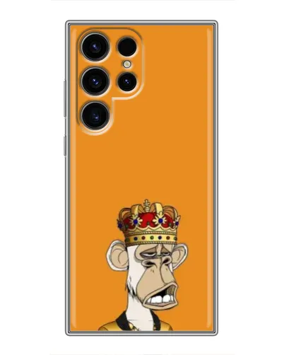 Чехол для Samsung Galaxy S24 Ultra с картинкой «Золотая обезьяна Bored Ape» Чехол для Samsung Galaxy S24 Ultra с картинкой «Золотая обезьяна Bored Ape»