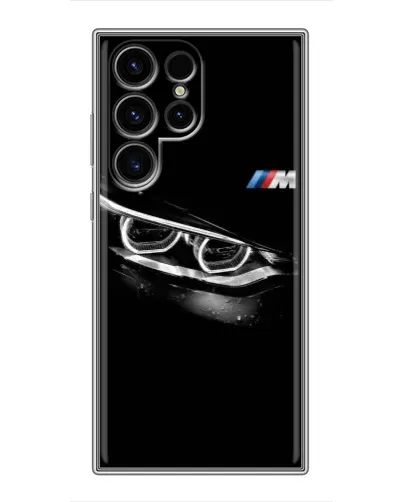 Чохол для Samsung Galaxy S24 Ultra з картинкою «BMW — погляд тигра» Чохол для Samsung Galaxy S24 Ultra з картинкою «BMW — погляд тигра»