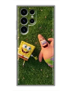Чохол для Samsung Galaxy S24 Ultra з картинкою «Друзі на галявині»