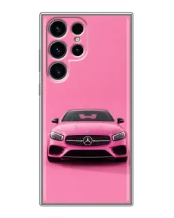 Чохол для Samsung Galaxy S24 Ultra з картинкою «Рожевий Mercedes AMG» Чохол для Samsung Galaxy S24 Ultra з картинкою «Рожевий Mercedes AMG»