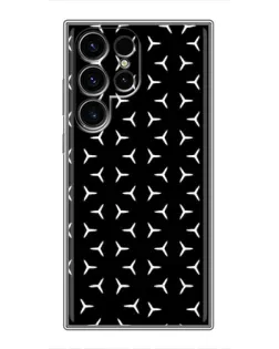 Чохол для Samsung Galaxy S24 Ultra з картинкою «Mercedes паттерн зірок» Чохол для Samsung Galaxy S24 Ultra з картинкою «Mercedes паттерн зірок»