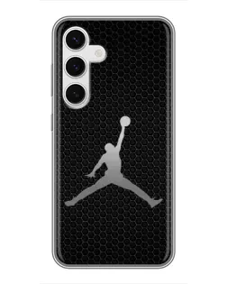Чехол для Samsung Galaxy S24 с картинкой «Jordan Dark Carbon» Чехол для Samsung Galaxy S24 с картинкой «Jordan Dark Carbon»