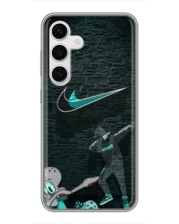 Чехол для Samsung Galaxy S24 с картинкой «Спортивный арт Nike» Чехол для Samsung Galaxy S24 с картинкой «Спортивный арт Nike»