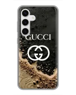 Чехол для Samsung Galaxy S24 с картинкой «Gucci — песчаные дюны»