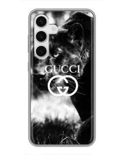 Чехол для Samsung Galaxy S24 с картинкой «Gucci — дикая природа»
