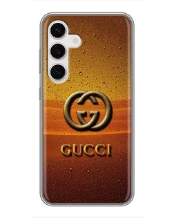 Чехол для Samsung Galaxy S24 с картинкой «Gucci — солнечный градиент»
