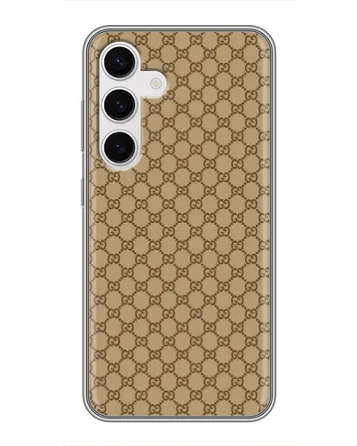 Чохол для Samsung Galaxy S24 з картинкою «Gucci — класичний беж» Чохол для Samsung Galaxy S24 з картинкою «Gucci — класичний беж»