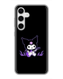Чохол для Samsung Galaxy S24 з картинкою «Електрична Kuromi»