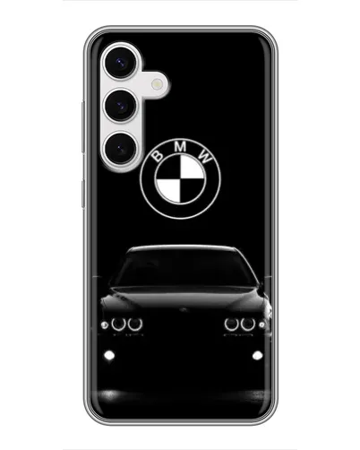 Чехол для Samsung Galaxy S24 с картинкой «BMW — взгляд из темноты» Чехол для Samsung Galaxy S24 с картинкой «BMW — взгляд из темноты»