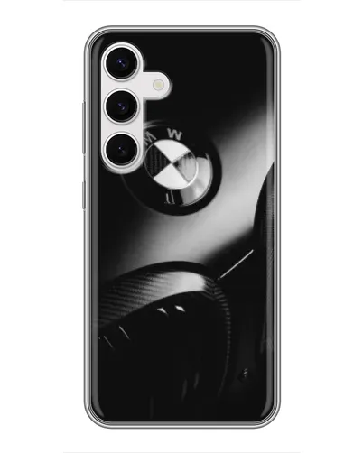 Чехол для Samsung Galaxy S24 с картинкой «Эмблема BMW — макро» Чехол для Samsung Galaxy S24 с картинкой «Эмблема BMW — макро»