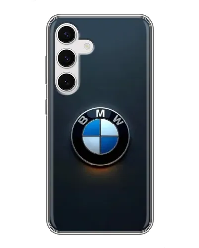 Чехол для Samsung Galaxy S24 с картинкой «Логотип BMW — минимализм» Чехол для Samsung Galaxy S24 с картинкой «Логотип BMW — минимализм»