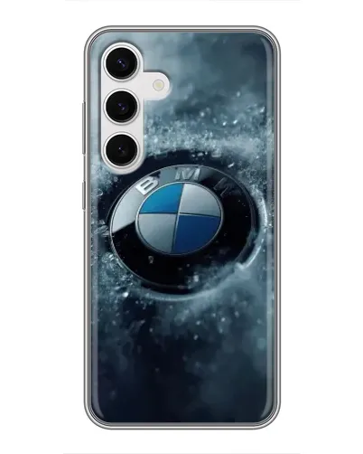 Чохол для Samsung Galaxy S24 з картинкою «Логотип BMW — лід» Чохол для Samsung Galaxy S24 з картинкою «Логотип BMW — лід»
