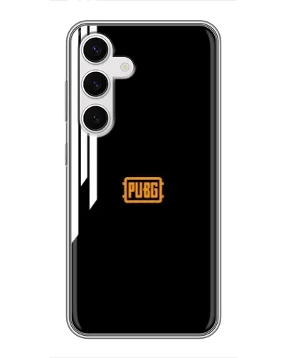 Чехол для Samsung Galaxy S24 с картинкой «PUBG — вертикальные линии» Чехол для Samsung Galaxy S24 с картинкой «PUBG — вертикальные линии»