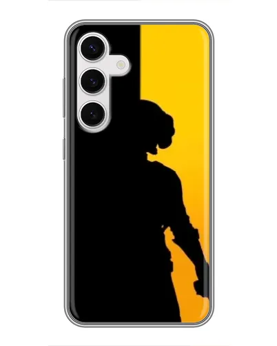 Чехол для Samsung Galaxy S24 с картинкой «Тень воина PUBG» Чехол для Samsung Galaxy S24 с картинкой «Тень воина PUBG»