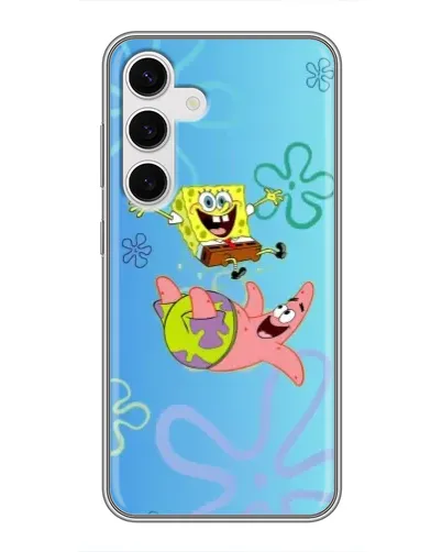 Чехол для Samsung Galaxy S24 с картинкой «Спанч Боб и Патрик» Чехол для Samsung Galaxy S24 с картинкой «Спанч Боб и Патрик»