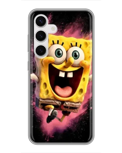 Чехол для Samsung Galaxy S24 с картинкой «Взрывной Спанч Боб» Чехол для Samsung Galaxy S24 с картинкой «Взрывной Спанч Боб»