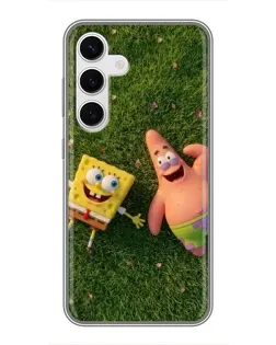 Чохол для Samsung Galaxy S24 з картинкою «Друзі на галявині»