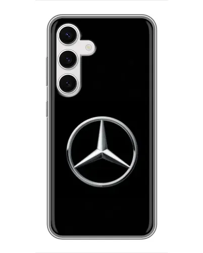 Чехол для Samsung Galaxy S24 с картинкой «Mercedes классический лого» Чехол для Samsung Galaxy S24 с картинкой «Mercedes классический лого»