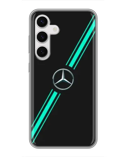 Чохол для Samsung Galaxy S24 з картинкою «Спортивні лінії Mercedes» Чохол для Samsung Galaxy S24 з картинкою «Спортивні лінії Mercedes»