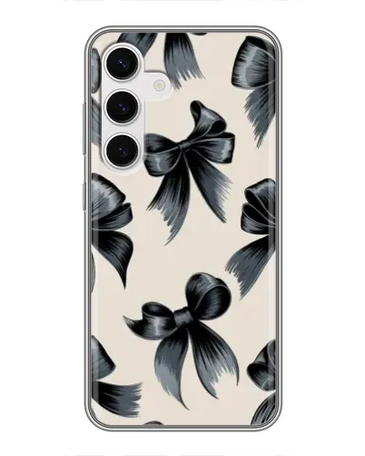 Чехол для Samsung Galaxy S24 с картинкой «Банты Coquette» Чехол для Samsung Galaxy S24 с картинкой «Банты Coquette»