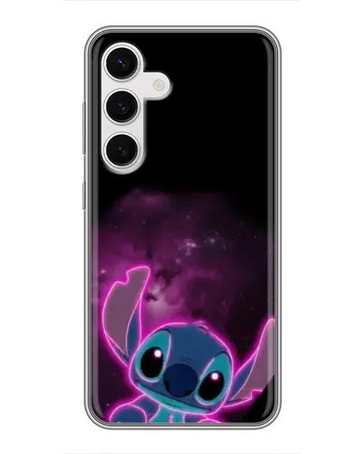 Чохол для Samsung Galaxy S24 з картинкою «Неоновий Stitch» Чохол для Samsung Galaxy S24 з картинкою «Неоновий Stitch»