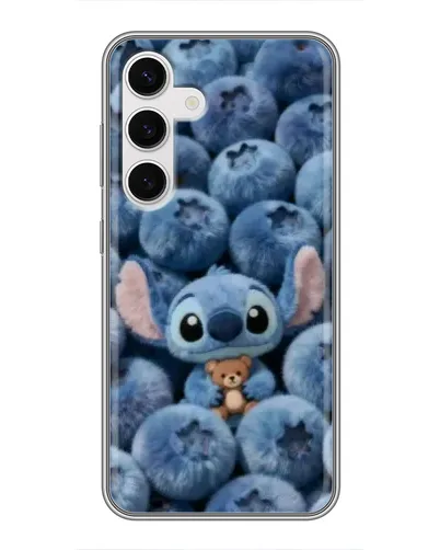 Чохол для Samsung Galaxy S24 з картинкою «Стіч та лохина» Чохол для Samsung Galaxy S24 з картинкою «Стіч та лохина»