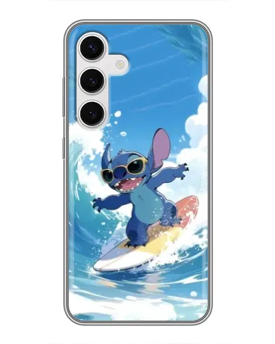 Чохол для Samsung Galaxy S24 з картинкою «Стіч на хвилі» Чохол для Samsung Galaxy S24 з картинкою «Стіч на хвилі»