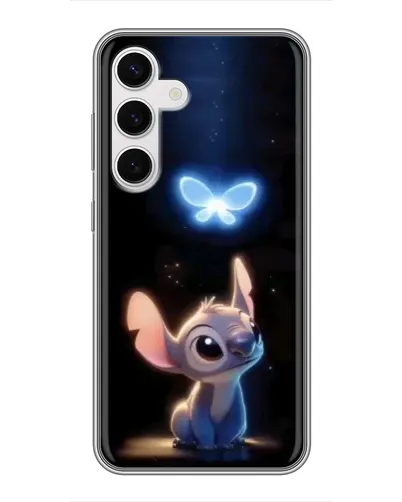 Чохол для Samsung Galaxy S24 з картинкою «Сяючий Стіч» Чохол для Samsung Galaxy S24 з картинкою «Сяючий Стіч»