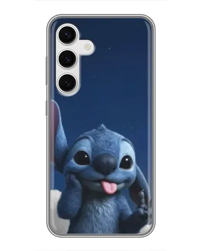 Чохол для Samsung Galaxy S24 з картинкою «Стіч у хмарах» Чохол для Samsung Galaxy S24 з картинкою «Стіч у хмарах»
