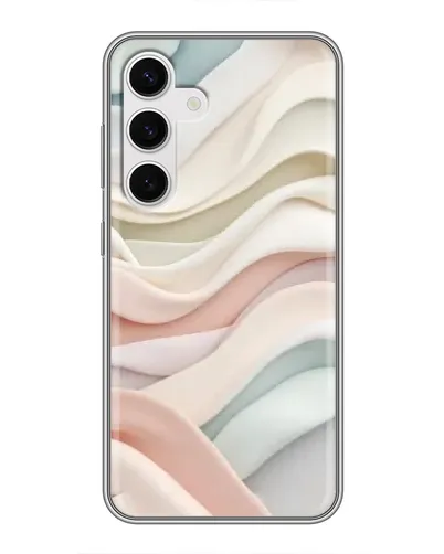Чехол для Samsung Galaxy S24 с картинкой «Пастельные нежные волны» Чехол для Samsung Galaxy S24 с картинкой «Пастельные нежные волны»