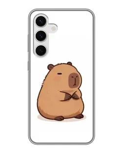 Чехол для Samsung Galaxy S24 с картинкой «Толстенькая капибара» Чехол для Samsung Galaxy S24 с картинкой «Толстенькая капибара»