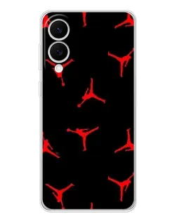 Чехол для Samsung Galaxy S25 Edge с картинкой «Jordan Red Pattern» Чехол для Samsung Galaxy S25 Edge с картинкой «Jordan Red Pattern»