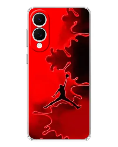 Чехол для Samsung Galaxy S25 Edge с картинкой «Jordan Red Smoke»