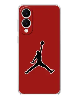 Чехол для Samsung Galaxy S25 Edge с картинкой «Jordan Red Back»