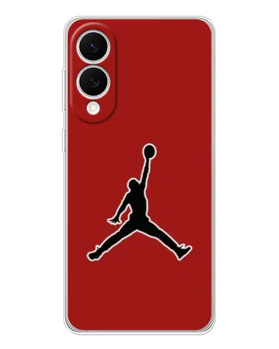 Чехол для Samsung Galaxy S25 Edge с картинкой «Jordan Red Back»
