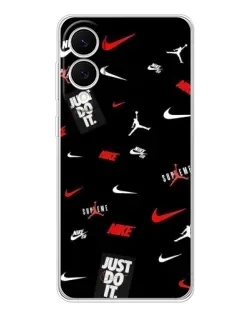 Чехол для Samsung Galaxy S25 Edge с картинкой «Nike Mix Pattern»
