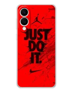 Чехол для Samsung Galaxy S25 Edge с картинкой «Nike Just Do It»